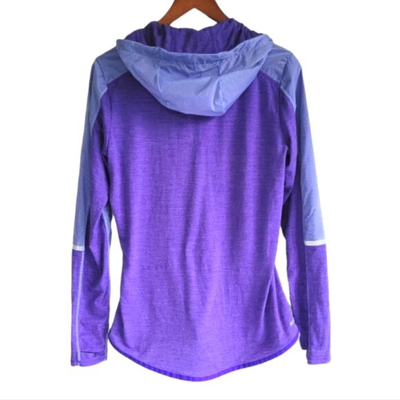 New Balance Full Zip Lightweight Jacket Purple Women’s Medium - Picture 2 of 8